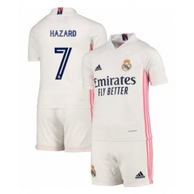 Camisolas de Futebol Real Madrid Eden Hazard 7 Criança Equipamento Principal 2020/21 Manga Curta